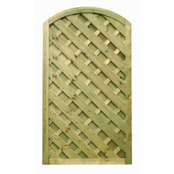 Madrid Modern Garden Gate - 1.0m Wide x 1.8/1.6m High