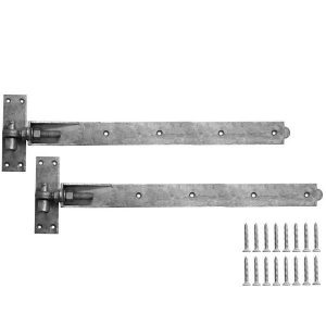 Galvanised Adjustable Hook & Band 24" (1 Pair)