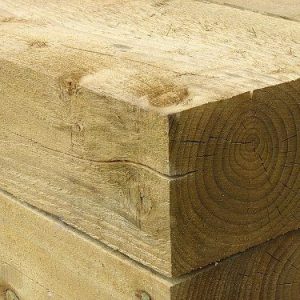 Pressure Treated Softwood Sleepers 120 x 250 x 3.0m