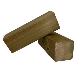 Planed Softwood PAR Treated PSE 100 x 100mm (4" x 4") FSC®