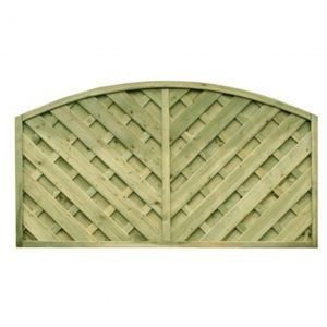 Madrid Fence Panel 1.8 x 0.9/0.7m FSC®