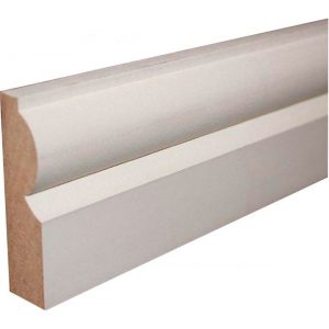Primed MDF Torus Architrave 18 x 75mm