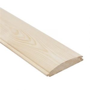 25 X 100mm Softwood Loglap Tongued & Grooved Cladding