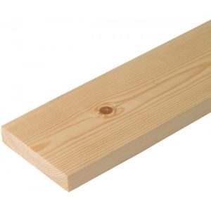 Planed Softwood Timber 25 x 125mm – FSC® Certified