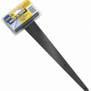 Black Medium Tee Hinges 14" (1 Pair)