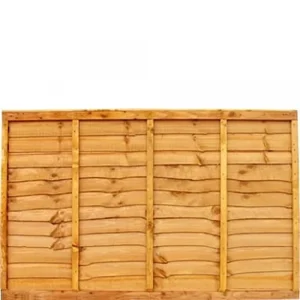 Waney Lap Fence Panel 6' x 4'