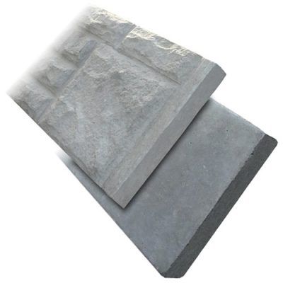 Rock Faced Concrete Gravel Boards 6ft x 12"