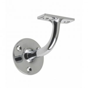 63mm Chrome Plated Handrail Bracket (1 Pair)