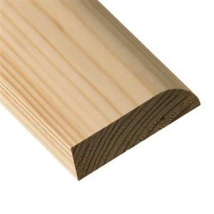 Softwood Pencil Round Architrave 19 x 50mm