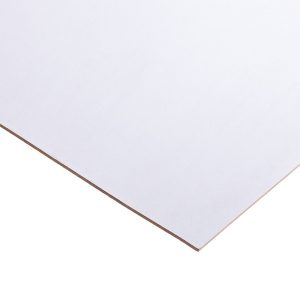 White Melamine Faced MDF 2440 x 1220 x 3.2mm