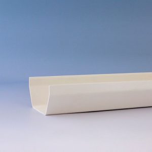 Square Plastic Gutter 4m (Multiple Colours)