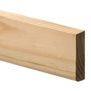Softwood Skirting Pencil Round 19 x 75mm