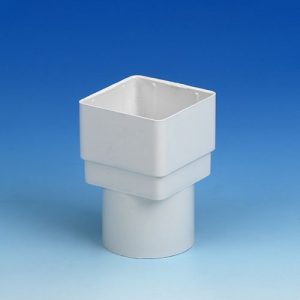 Square/Round Downpipe Adaptor