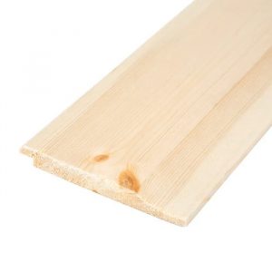 19 x 125mm Softwood Shiplap Cladding Boards