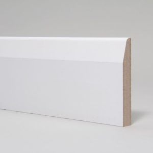 Primed MDF Skirting Chamfered 18 x 95mm x 4.4m