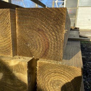 Square Edge Gate Post 3.0m x 150 x 150mm