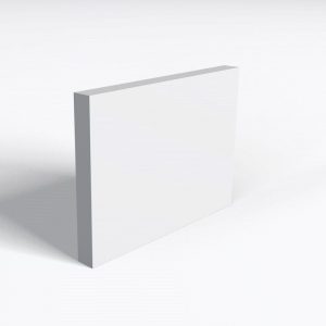 Primed MDF Skirting Square Edge 18 x 125mm x 4.4m