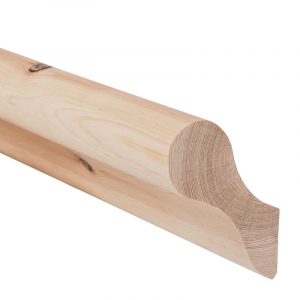 Pine Pigs Ear Softwood Handrail 4.2m