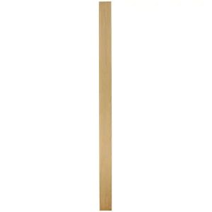 Solid Oak 90mm Staircase Newel Post - Square