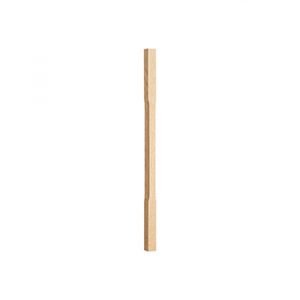 Solid Oak 41mm Staircase Baluster - Stop Chamfered