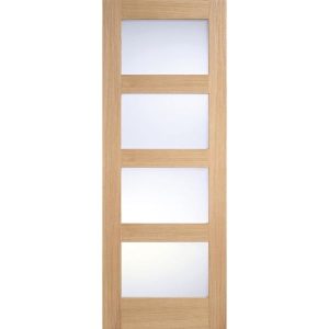 Prefinished Oak 4L Frosted Glass Shaker