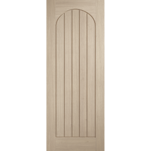 Prefinished Oak Blonde Mexicano Arched Square Top