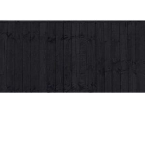 Charcoal Feather Edge Fence Panels 6'x 2'