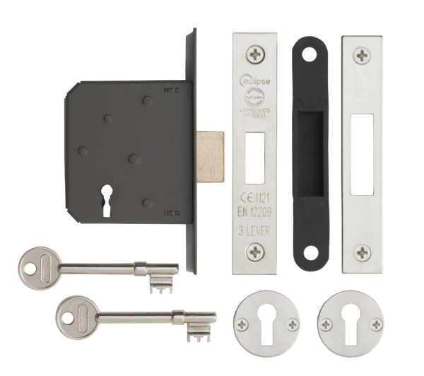 Eclipse 3 Lever Deadlock (Various Finishes)
